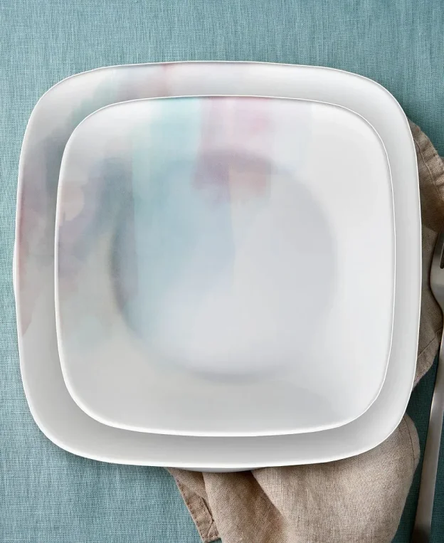 סט צלחות 18 חלקים, Aquarello