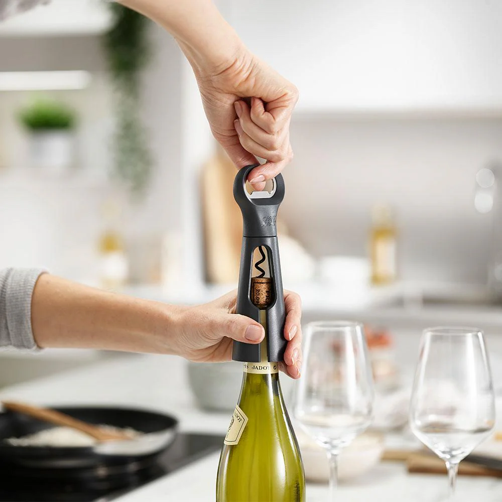 Joseph Joseph BarStar 3-in-1 Gray Corkscrew