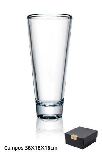 Glass Bohemia Campos Vase