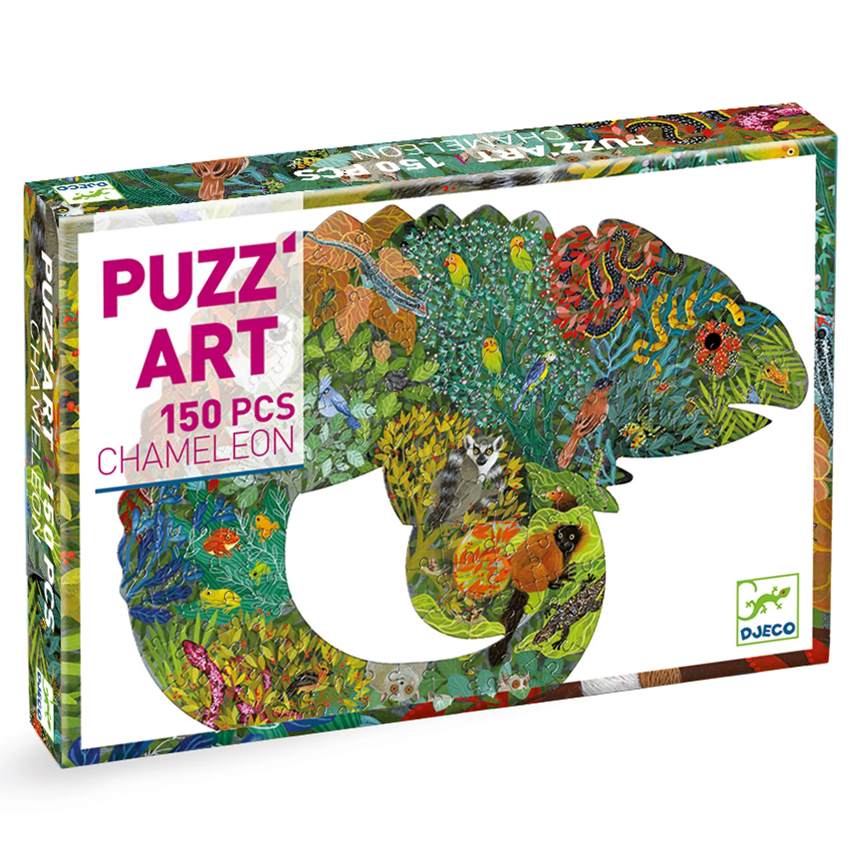 Djeco Puzzle Art- Chameleon
