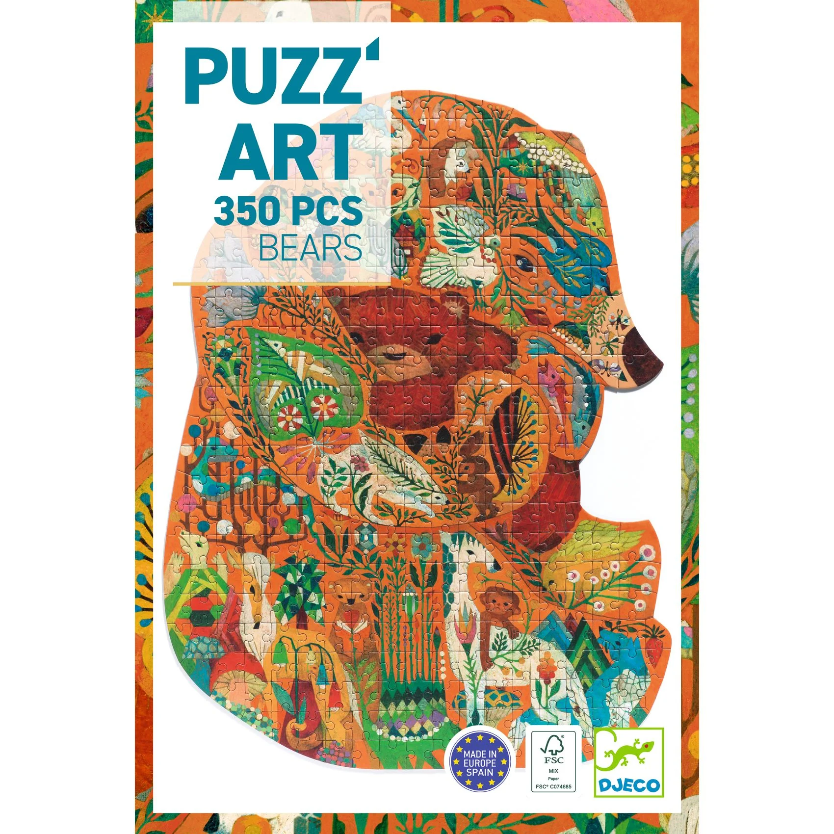 Djeco Puzzle Art -Bears