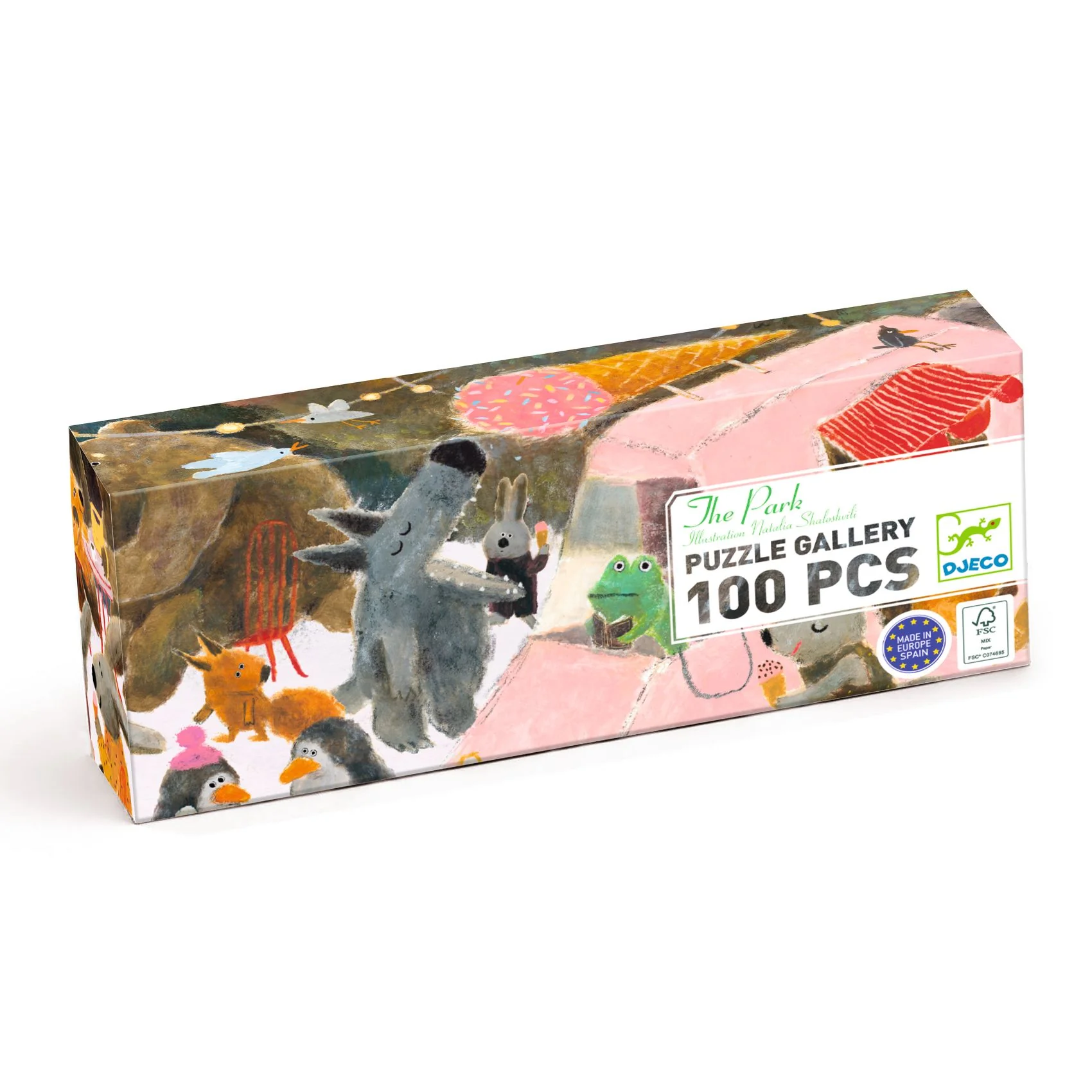 Djeco -Puzzle The Park - 100 pcs