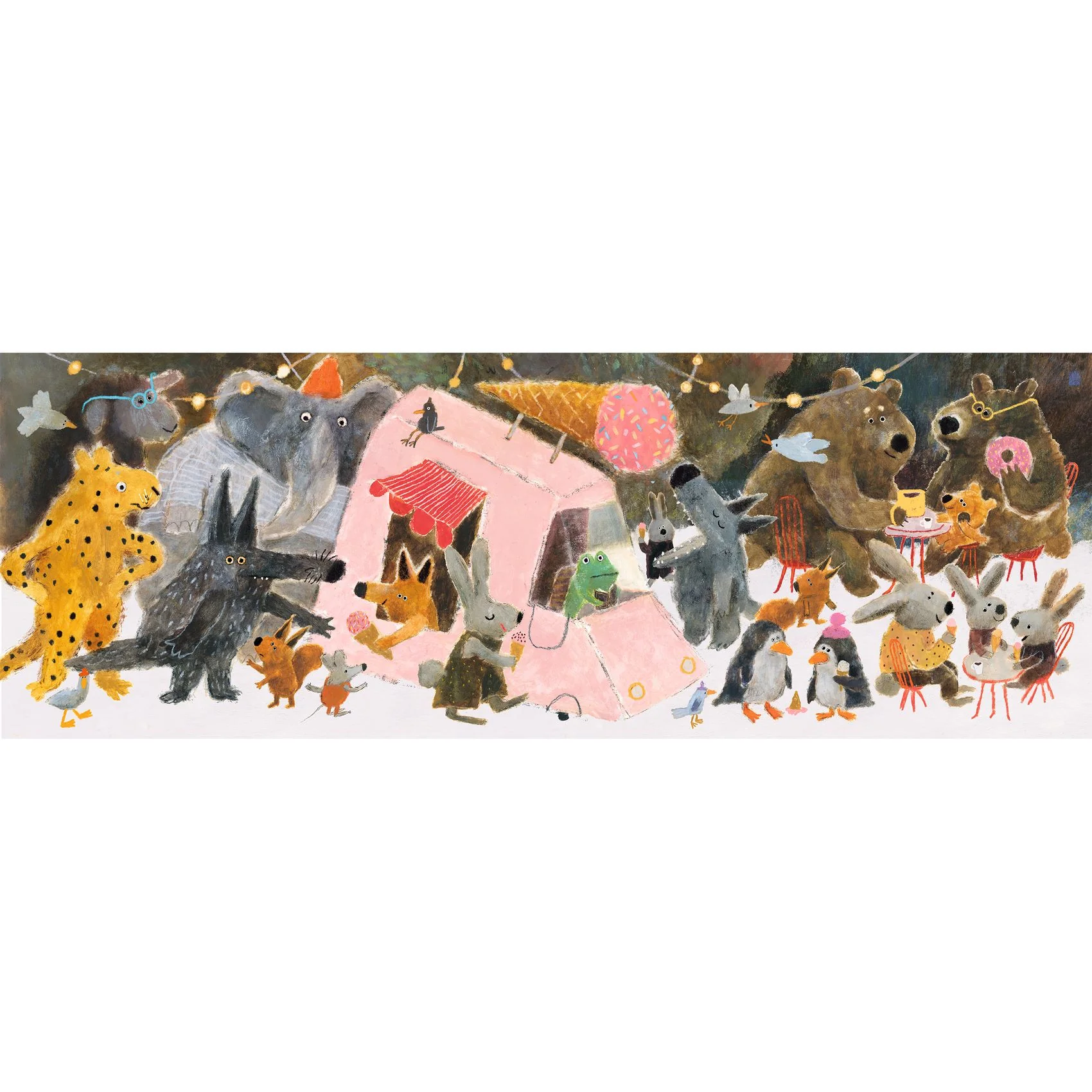 Djeco -Puzzle The Park - 100 pcs