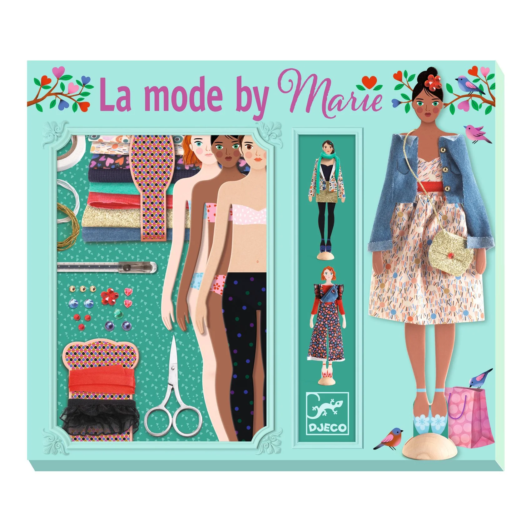 Djeco-Fashion by Marie craft set