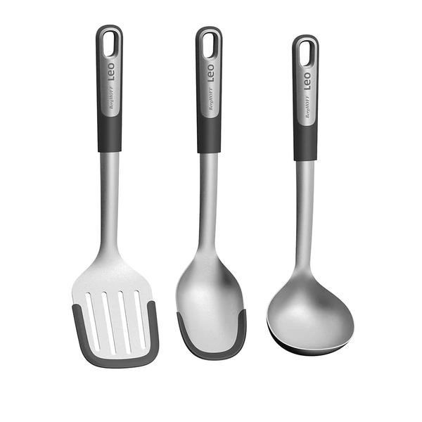 Berghoff 3-pc utensil set Graphite