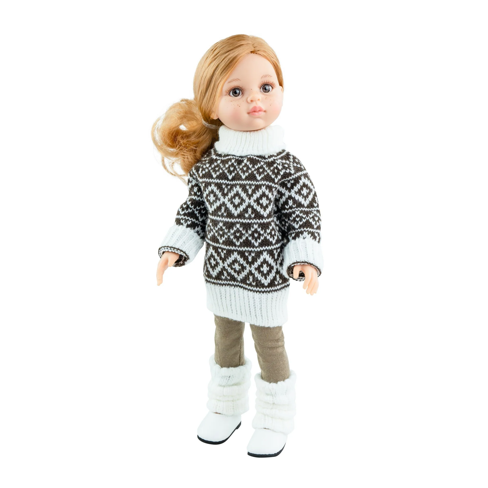 PAOLA REINA Dasha doll - rhombus sweater