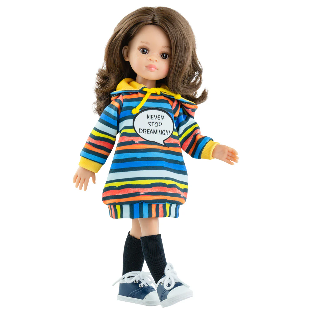 PAOLA REINA - Eva Doll, striped sweatshirt