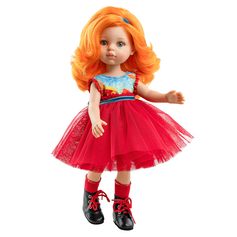 PAOLA REINA Susanna doll - red dress