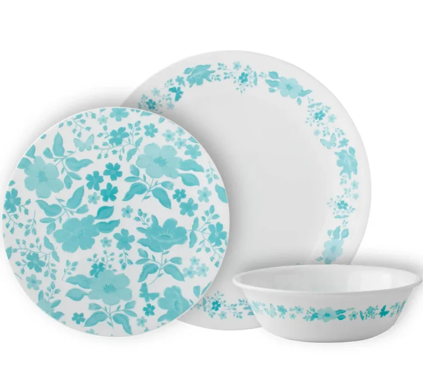 Corelle Teal 18 pc Set