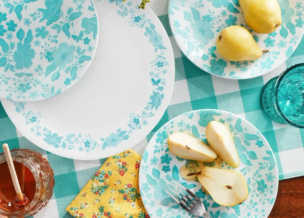 Corelle Teal 18 pc Set