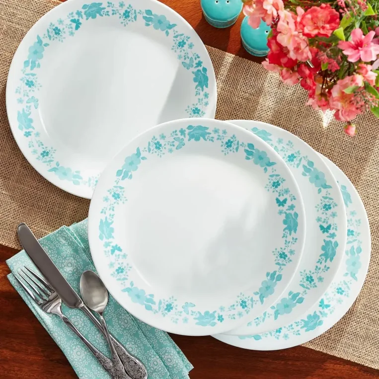 Corelle Teal 18 pc Set