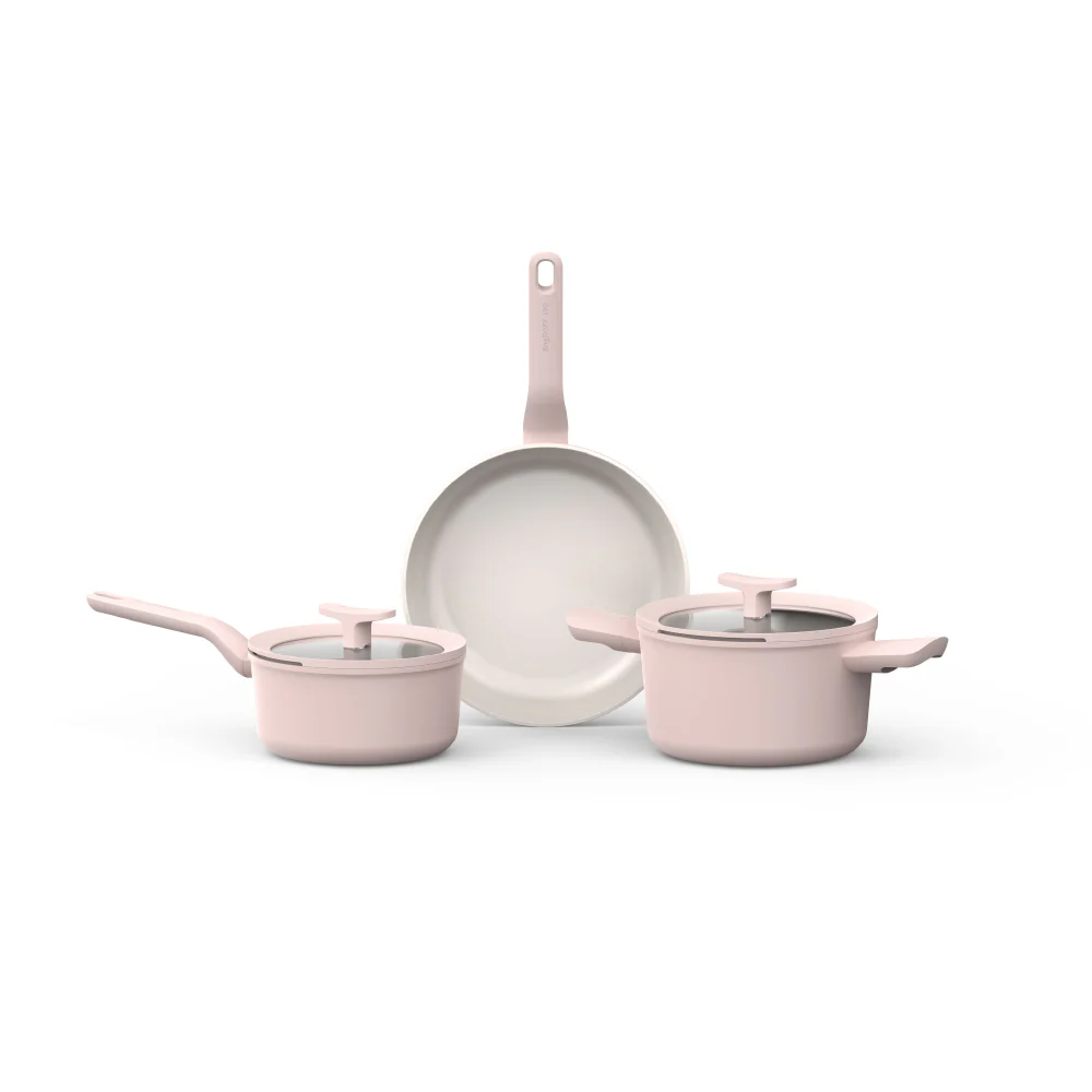 Berghoff Balance 5-pc Cookware set non-stick Rose