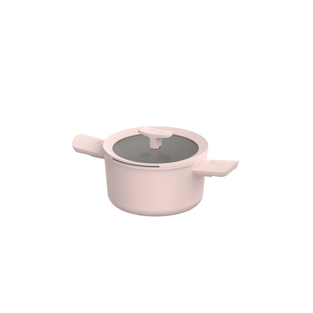 Berghoff Balance 5-pc Cookware set non-stick Rose