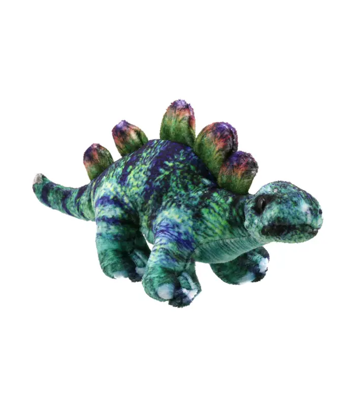 Stegosaurus (Green) – Finger Puppets