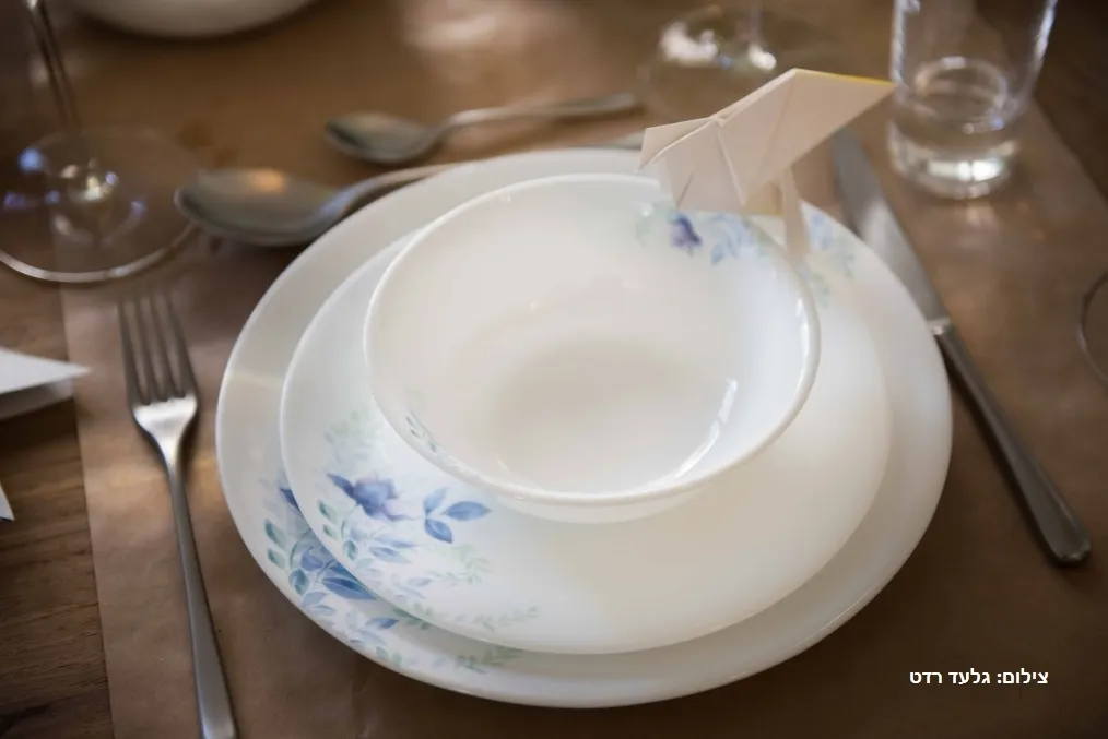 Corelle סט צלחות 12 חלקים, Blue Floral