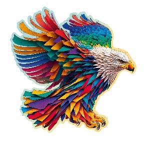 Wooden City Wooden Puzzle of Bright Eagle 250 pcs