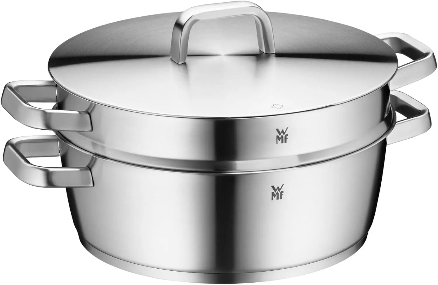 WMF Iconic Roaster 28 cm with Steamer Basket and lid