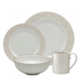 Monsoon Lucille Gold 3 Piece Place Setting (Shabbat/Formal)