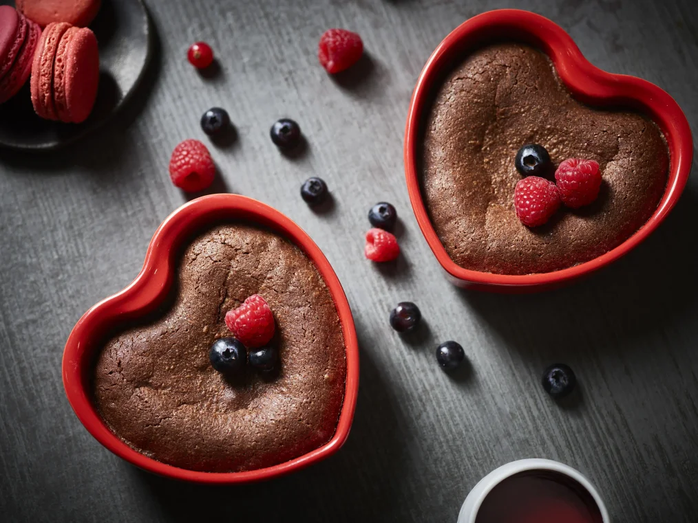 Peugeot FOR YOU Ceramic Heart Dish Red, 26cm