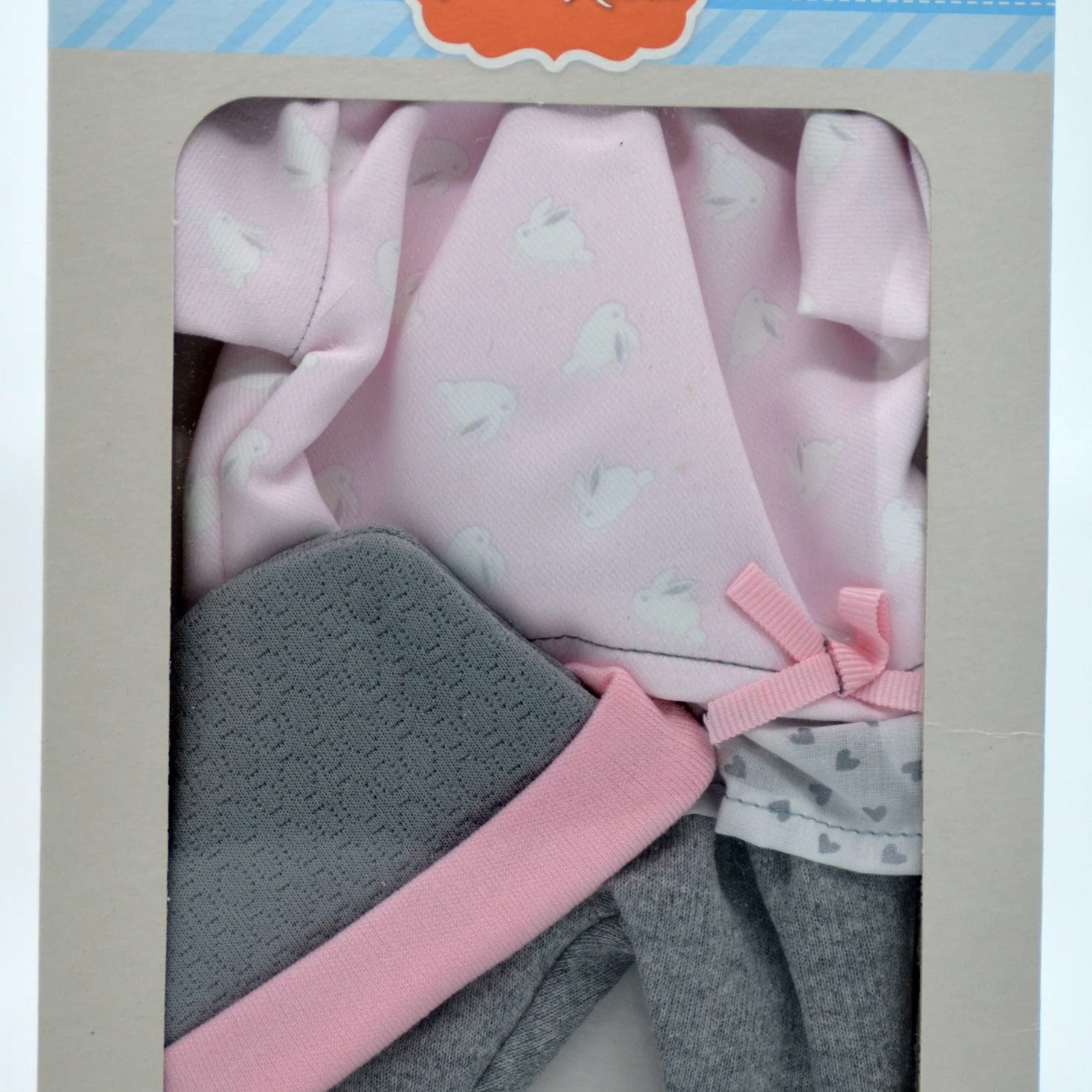 PAOLA REINA Clothes for a soft baby girl doll 32 cm