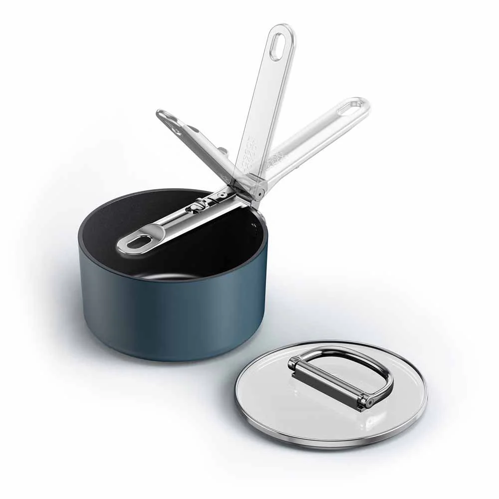 Joseph Joseph Space Non-stick 15 cm Blue Saucepan & Lid