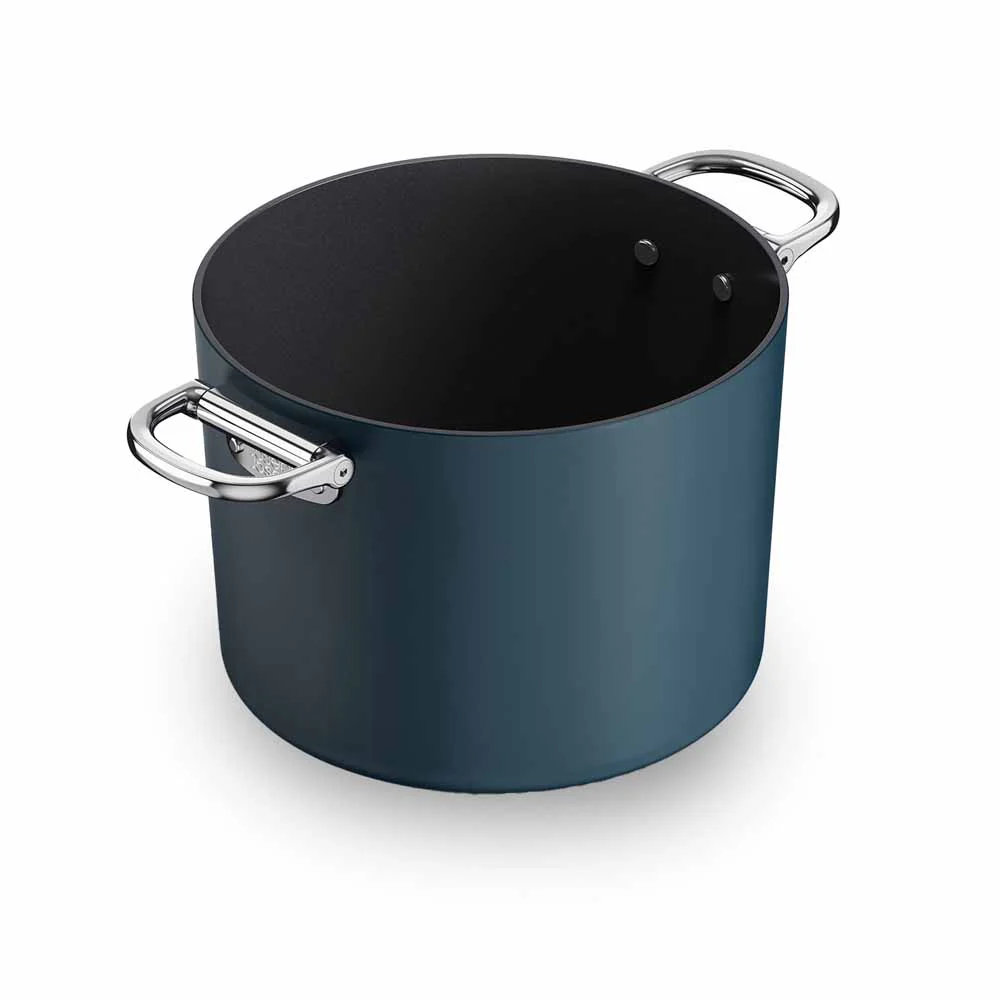Joseph Joseph Space Non-stick 25cm Blue Stock Pot & Lid