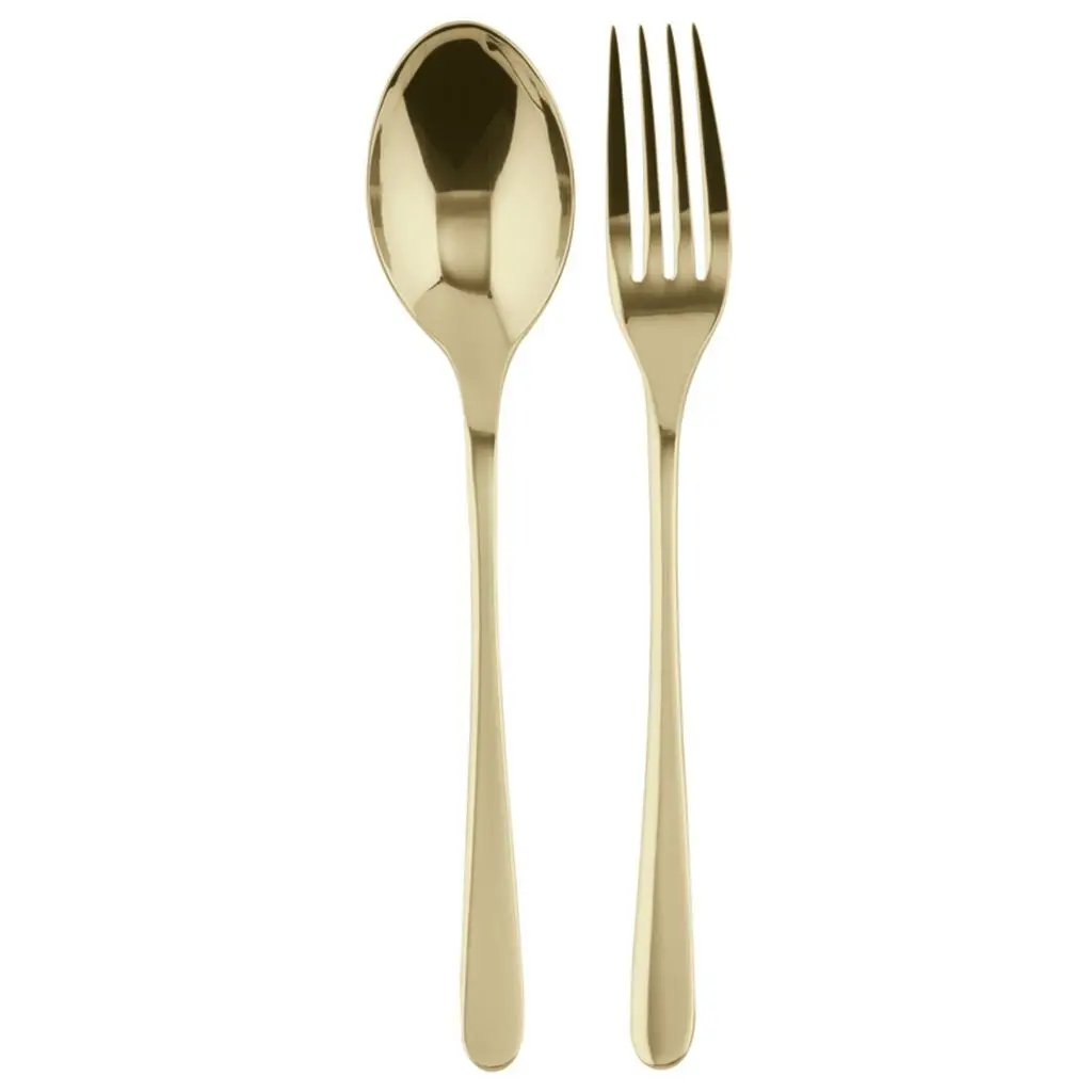 Sambonet Taste Serving cutlery set, 2 pieces Champagne